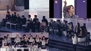 Idols React to BTS Skool Luv Affair Perfomance at GDA (Golden Disk Awards) 2020 [+Eng Lyrics]