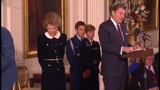 President Reagan's Remarks at the Presidential Medal of Freedom Ceremony on October 17, 1988