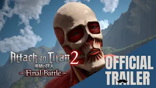 Attack on Titan 2 Final Battle Trailer | Switch, PS4, Xbox One, Stadia, PC