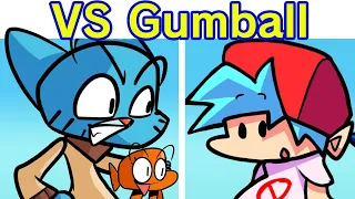 Friday Night Funkin' VS Gumball + Darwin 2.0 + Cutscenes | The Amazing World of Gumball (FNF Mod)