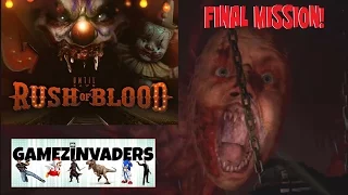 Until Dawn: Rush of Blood! Arcade Roller Coaster Shooter! Final Inferno! Final Mission!