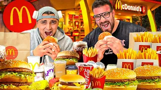 WE LITERALLY ATE EVERYTHING IN MCDONALDS "TWICE"!