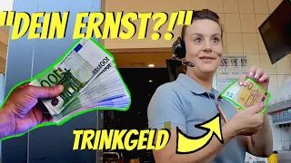 Wir überraschen Drive Through MitarbeiterInnen mit Hohem Trinkgeld 💶