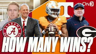 SEC College Football Win Totals: Alabama, Georgia, Tennessee, Oklahoma, Texas A&M | How Many Wins?