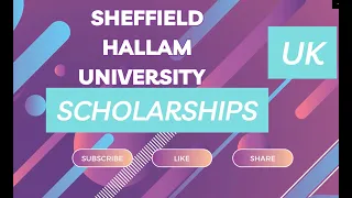 Scholarship at Sheffield Hallam University #sheffield #unitedkingdom #scholarships #student