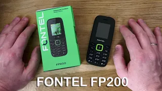 Обзор кнопочного телефона Fontel FP200: что в 2023 году дают за 790 рублей?