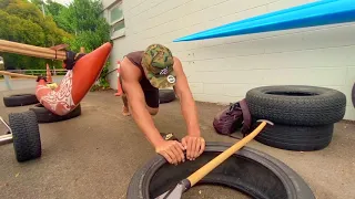 W6 PADDLING TECHNIQUE with TUPURIA KING - Deriving length and power with your body! #trainlikeaking