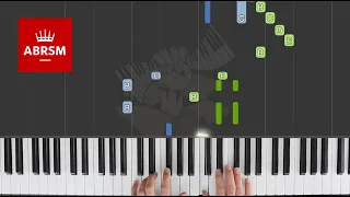 Disco Baroque / ABRSM Piano Grade 3 2021 & 2022, C:1 / Synthesia Piano tutorial