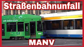 🚊Straßenbahnen krachen zusammen ❌️ Unfall mit sechs Verletzten am Leipziger Hauptbahnhof 🆘️🚑