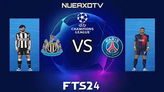 FTS 24 #46 | Newcastle United VS Paris Saint-Germain | UEFA Champions League Group F