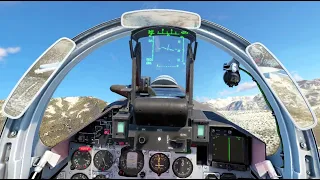 Вылет на Су-27 в VR шлеме в War Thunder. СБ режим.