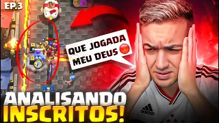 ANALISEI UM INSCRITO QUE QUEBROU A PONTE DO CLASH ROYALE!