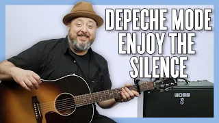 Depeche Mode Enjoy the Silence Guitar Lesson + Tutorial