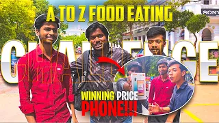 A to Z food eating challenge || Vlogging with kotlawasi