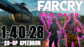 Far Cry New Dawn - Co-op SPEEDRUN with eightbitsteve 1:33:46 [World Record] (1:40:28 w/loads)