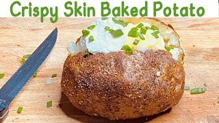 The Secret To Crispy Skin Baked Potatoes | How To Bake Potatoes | Baked Potato Recipe