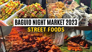 Baguio Night Market Street Foods Tour | Baguio Night Market 2023