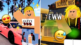 School Expectation vs Reality 🚌 ROBLOX FUNNY SKIT