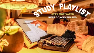 4-HOUR STUDY MUSIC PLAYLIST ☕ relaxing Lofi/ DEEP FOCUS POMODORO TIMER/ Study With Me/STAY MOTIVATED