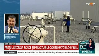 Prețul gazelor scade și pe facturile consumatorilor finali