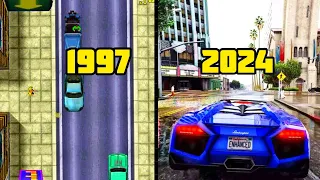 Evolution Of Grand Theft Auto (1997-2024)