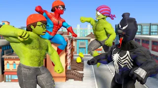 Scary Teacher TV - SpiderNick and TaniHulk Protect Suitcase (Part 1) | Scary Teacher 3D Animation