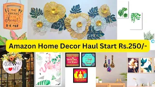 *HUGE* Amazon Home Decor Haul ||  Start Rs.250/- || 70% OFF on latest Home Decor Haul ||