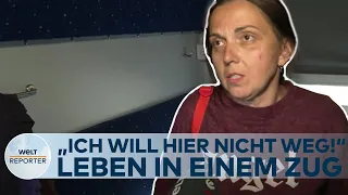 UKRAINE-KRIEG: "Ich will hier nicht weg!" Wie ein Zug zu einer Notunterkunft wurde I WELT Reporter