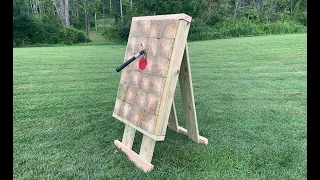 Making a Knife and Axe Throwing Target
