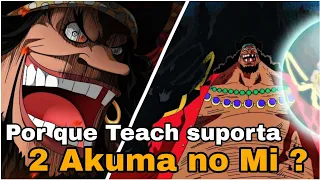 Como Barba Negra consegue usar 2 Akuma no Mi?? (One Piece)