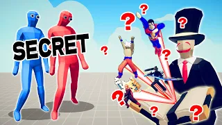 RANDOM CREATIVE UNIT VS 2x SECRET UNITS | TABS - Totally Accurate Battle Simulator