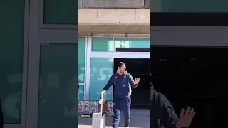 Messi On The Airport!!!