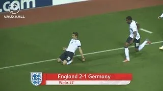 ENGLAND VS GERMANY 2-1: Goals and highlights U18s international