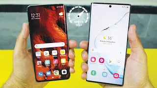 Xiaomi Mi Note 10 Lite vs Samsung Galaxy Note 10 Plus - Speed Test!