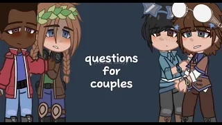 Couple Questions | Gacha Club | Byler + Lumax | Stranger Things 4 | Princess Daisyy !!