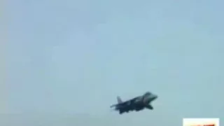 Harrier Jump Jet Crashes Into the Ocean