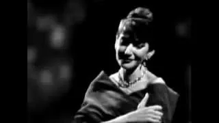 Maria Callas canta  D'amor sull'ali rosee  da Il trovatore