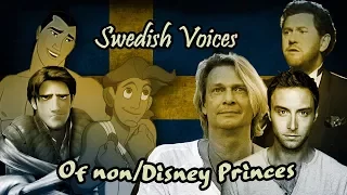 Meet the Swedish Voices of non/Disney Princes