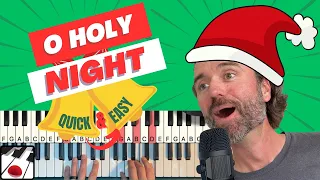 O Holy Night Piano Tutorial (QUICK & EASY)