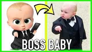 The Boss Baby Characters IN REAL LIFE