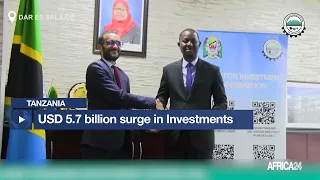 Tanzania : USD 5.7 billion surge in Investments between 2023 and 2024