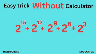 Japanese || A Nice Exponential  Olympiad Math Problem || No Calculator Allowed ||