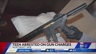 Indy teen arrested for carrying AR-style gun around local motel