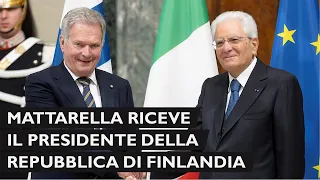 Visita di Stato del Presidente della Repubblica di Finlandia