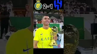 Al Nassr vs Al Hilal Arab Club Champions Cup FINAL 2023. #football #ronaldo #alnassr #goals #shorts