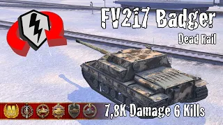 FV217 Badger  |  7,8K Damage 6 Kills  |  WoT Blitz Replays