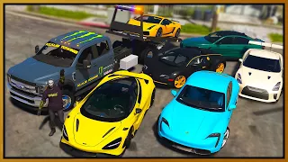 GTA 5 Roleplay - I Trick Cops With Tow Truck Car Robbery | RedlineRP