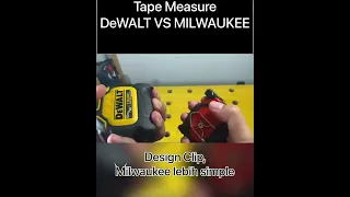 Tape Measure DeWALT VS Milwaukee. Mencar Meteran Terbaik #tutorial #powertools #dewalt #milwaukee