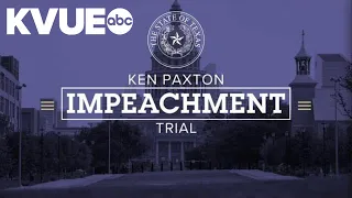 LIVE: Impeachment trial for Texas AG Ken Paxton – Sept. 11, 2023: Part 1 | KVUE