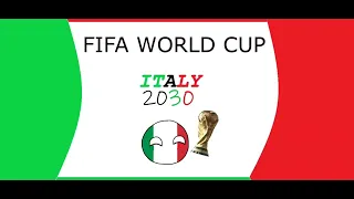 FIFA WORLD CUP 2030 Italy In Countryballs-Simulated